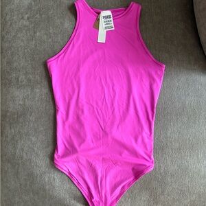 Victoria's Secret Bright Pink Bodysuit